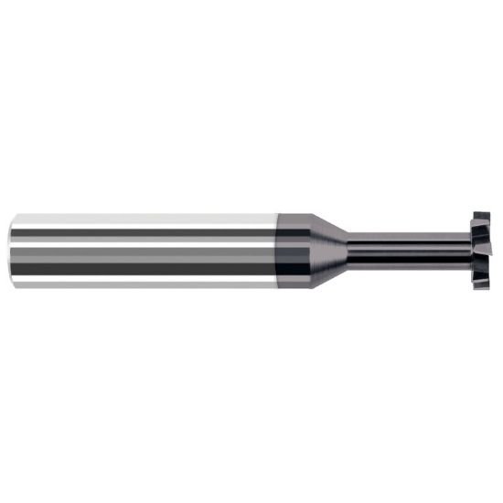 Picture of Harvey Tool 44462-C3 1/8 D x 1/16 W x .010 R STAG Key, AlTiNKey Seat Carbide AlTiN Single End Key Seat